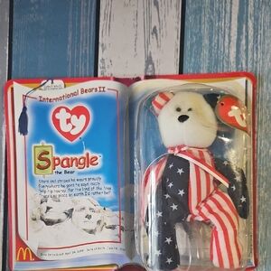 Ty Spangle Bear - Patriotic Plush Toy